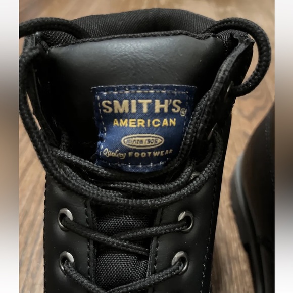 SMITH’S MENS BLACK WATERPROOF BOOTS LINDEN 111 Size 10M + Original Box - Picture 2 of 11